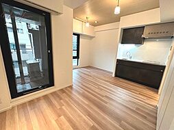 バウスフラッツ日本橋浜町 5階ワンルームのリビング/ダイニング