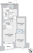 ザ・グランクラッセ日本橋イースト  ｜ 東京都中央区新川2丁目（賃貸マンション2LDK・9階・54.49㎡） その2