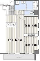 ＡＢＡＣＵＳ　ＫＡＮＤＡ  ｜ 東京都千代田区内神田2丁目（賃貸マンション2LDK・5階・54.77㎡） その2