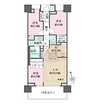 東京都台東区浅草3丁目（賃貸マンション3LDK・9階・67.91㎡） その2