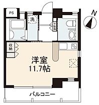 香川県高松市塩上町三丁目20-11（賃貸マンション1K・5階・34.20㎡） その2