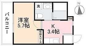 香川県高松市松福町二丁目5-26（賃貸マンション1K・3階・25.00㎡） その2