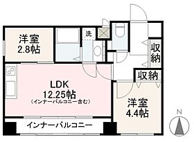 香川県高松市本町8-18（賃貸マンション2LDK・1階・45.75㎡） その2