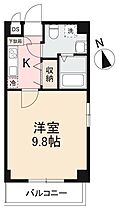 香川県高松市中央町1-20（賃貸マンション1K・6階・28.50㎡） その2