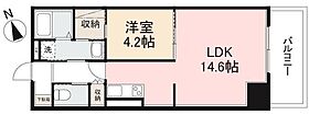 香川県高松市塩屋町8-3（賃貸マンション1LDK・4階・45.32㎡） その2