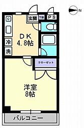 間取図画像 1DK