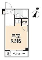 香川県高松市西宝町一丁目17-14（賃貸マンション1R・3階・18.30㎡） その2