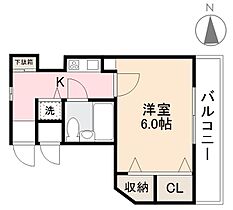 香川県高松市築地町9-1（賃貸マンション1K・6階・23.88㎡） その2