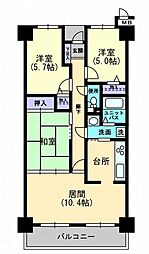 間取図画像 3LDK