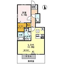 香川県高松市松縄町1051-2（賃貸アパート1LDK・1階・49.44㎡） その2