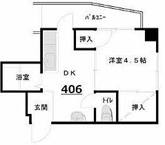 香川県高松市国分寺町新居464-1（賃貸マンション1DK・4階・25.50㎡） その2