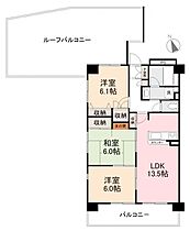 香川県高松市栗林町一丁目1-12（賃貸マンション3LDK・7階・67.83㎡） その2