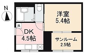 香川県高松市楠上町一丁目2-35（賃貸マンション1DK・3階・28.80㎡） その2