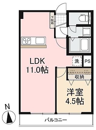 こぐまマンション中野町_間取り_0