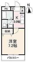 香川県高松市屋島西町1736-12（賃貸アパート1K・2階・24.79㎡） その2