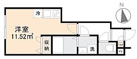 香川県高松市宮脇町二丁目27-14(仮)（賃貸アパート1R・1階・21.76㎡） その2