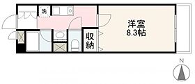 香川県高松市栗林町三丁目10-19（賃貸マンション1K・2階・26.82㎡） その2