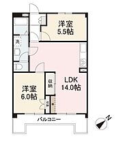 香川県高松市松島町二丁目8-7（賃貸マンション2LDK・5階・60.45㎡） その2