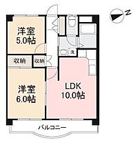 香川県高松市楠上町一丁目5-15（賃貸マンション2LDK・4階・49.50㎡） その2