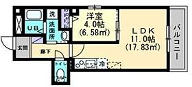 香川県高松市藤塚町二丁目1-14（賃貸マンション1LDK・2階・37.38㎡） その2