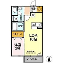 香川県高松市松島町三丁目28-3（賃貸アパート1LDK・2階・33.39㎡） その2