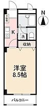 香川県高松市福岡町二丁目17-15（賃貸マンション1K・3階・27.39㎡） その2