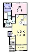 香川県木田郡三木町大字池戸3403番地1（賃貸アパート1LDK・1階・50.16㎡） その2