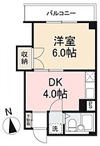 香川県高松市福岡町三丁目27-13（賃貸マンション1DK・4階・28.03㎡） その2