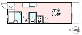 香川県高松市西宝町一丁目14-15（賃貸アパート1K・2階・22.30㎡） その2