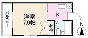 クレインスクエア 303 ｜ 香川県高松市鶴市町2028-9（賃貸マンション1K・3階・19.80㎡） その2