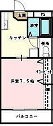 間取図画像 1K