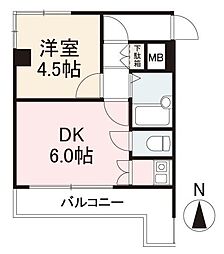 間取図画像 1DK
