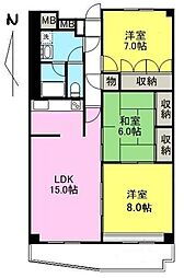 間取図画像 3LDK