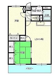 M.クラルテ 2LDKの間取図画像