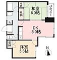 ロイヤルメゾン栗林5階5.9万円