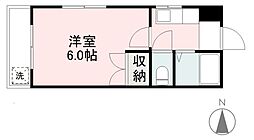 COCO 1Kの間取図画像