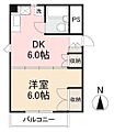 フォルトゥーナカメオカ3階3.4万円