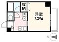 ブルージュ6階4.9万円