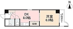 間取図画像 1DK