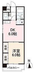 間取図画像 1DK