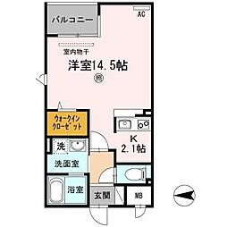 間取図画像 ワンルーム