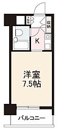 間取図画像 1K