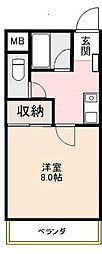 間取図画像 1K