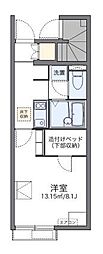 レオネクストクラインガルテン 1Kの間取図画像