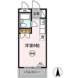 間取図画像 ワンルーム