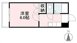 COCO 1Kの間取図画像