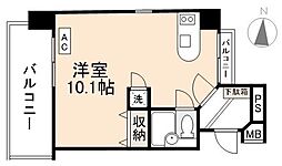 R-RESIDENCETAKAMATSU ワンルームの間取図画像