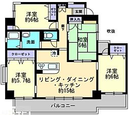 ストーンレイク子の浜B 4LDKの間取図画像
