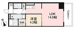 EGGTOWERMANSION 1LDKの間取図画像