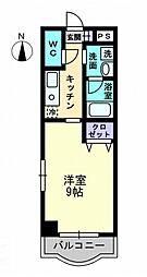LUMIERE 1Kの間取図画像